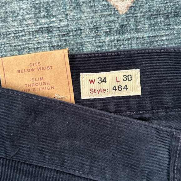 J.Crew Navy Corduroy Pants - Picture 2 of 4
